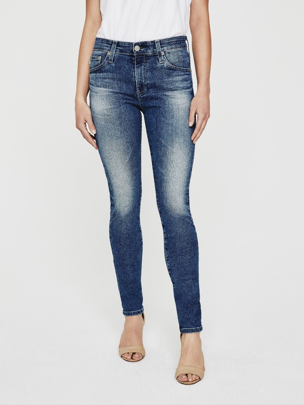 AG Farrah High Rise Skinny Jean, Size 24, 30" Inseam, NWT